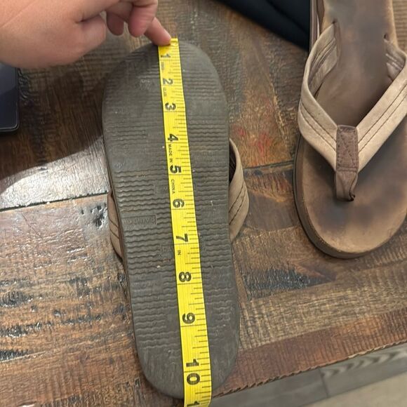 Rainbow Sandals Leather Double Layer Arch Support with a 1” Strap - Picture 7 of 8